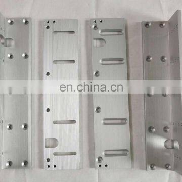 6061t6 Magnetic Lock Right-Angle Aluminum Alloy Part Production With Cnc Processing photo-4