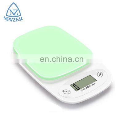 Smart Electronic Press On Platform Small Portable Weighing Scales For Kitchen Food