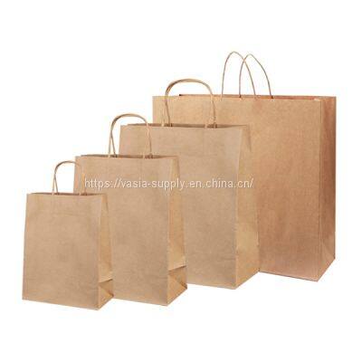 Paper Carrier Bag with Twisted Handles