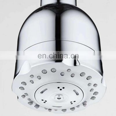 Bathroom chromed stainless steel wall mounted high pressure rainfall shower head