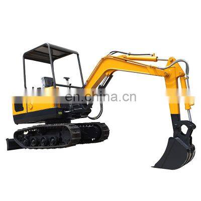 Crawler With Roof 1.5 Ton Mini Pilot Handle Excavators