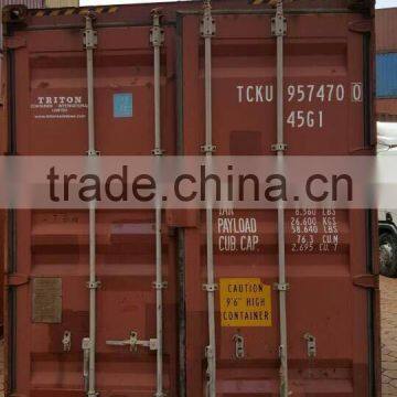 Cheap Shipping Containers for Sale, (20ft and 40ft), metal and steel shipping container, iso standard