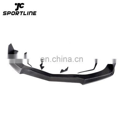 SS Style Carbon Front Bumper Lip with Canards for Chevy Camaro ZL1 14-2016