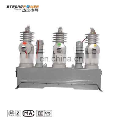 Factory direct sale electrical circuit breakers  ZW32-2RH/630-20 Integrated fault isolator Vacuum circuit breaker  switch plate