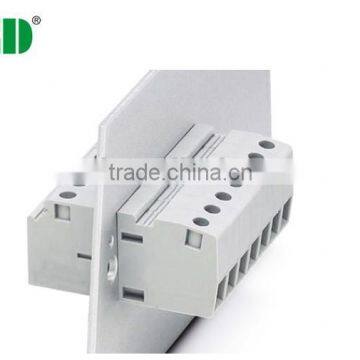 Feed Through Terminal Block Connector With Single Deck