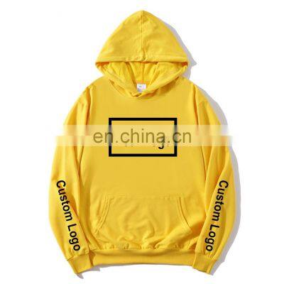 OEM Free Sample Men, Hoodie Set Sweatshirt 50% Cotton 50% Polyester Long Sleeve Printed Oversize Pullover Hoodies/