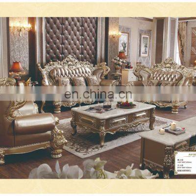 CBM Wooden Living Room Furniture Classic Sofa Set Living Room Set