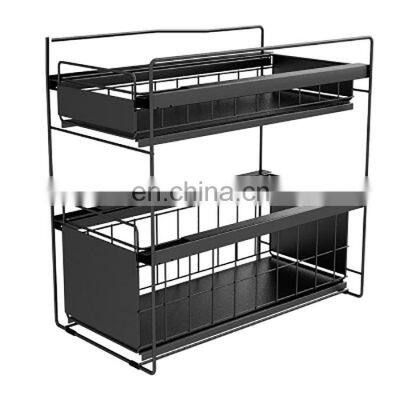 K&B customized kitchen drawer rack under sink multifunction storage rack under sink