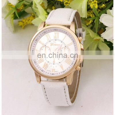 2966 Fashion Women Leather Watch Lady Bracelet Watch Gold Women Watch Band Leather photo-2