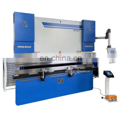 WC67K/Y-125T/3200 with E21 CNC system 1250kn 3200mm new hydraulic press brake machine for metal sheet