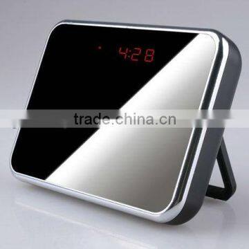HD1280*960 PC Camera Hidden Digital Mini DV clock PC camera Alarm Table Clock