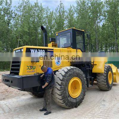 High quality komatsu wa380-3 wheel loader , Komatsu used loader in stock now , Komatsu wa380-3 wa380-6