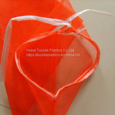 Plastic Overlock Virgin HDPE Colorful Mono Mesh Bag