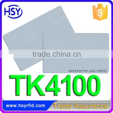 Low Cost Security Thin TK4100 Chip Card 125khz