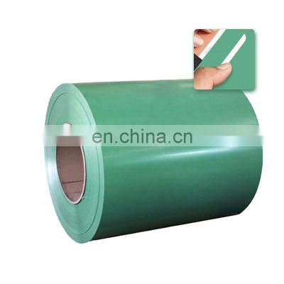 RAL6024 Colour Coated Steel Ppgi Prepainted Steel Coil 600-1250mm Width Steel Coil