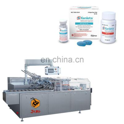 Pill Bottles Carton Box Packing Machine High Speed Candy Sugar Tea Bag Cartoning Packing Machine