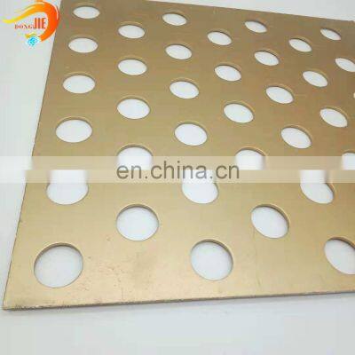 Colorful Decorative Aluminum PVDF Perforated Metal Sheet Direct Sale photo-5
