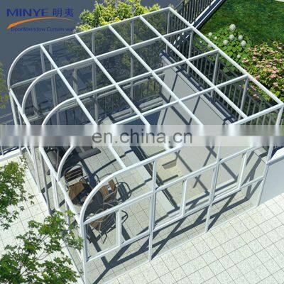 aluminum Solarium Glass house save energy aluminum sunroom design