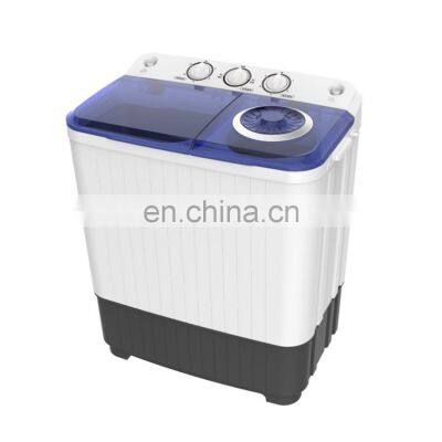 10KG China Manufactory Plastic Top Cover Semi Automatic Twin Tub Laundry Washing Machine photo-3