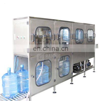 120-150BPH small capacity 5 gallon water bottle filling machine and production line