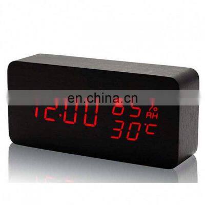 Wholesale Wood Customized Digital Alarm Clock photo-2