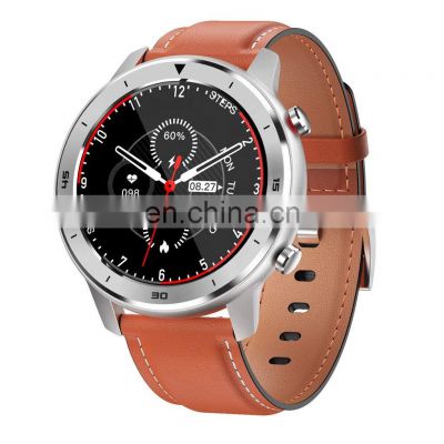 IP68 Waterproof Smart Watch DT78 With Call Reminder Heart Rate Monitor Smart Watch With Leather Strap