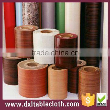 Metope adornment wood grain PVC Film