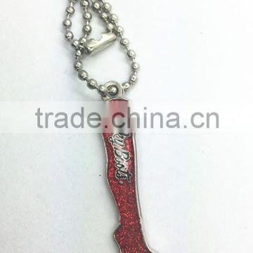 Red High heels special decoration dog tags metal lapel pin manufacturers china