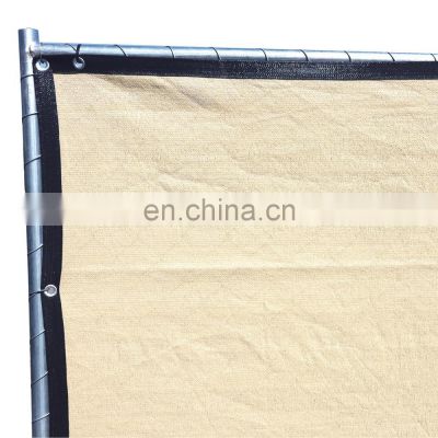 3*10ft 185g virgin HDPE with UV shade  cloth fence screen