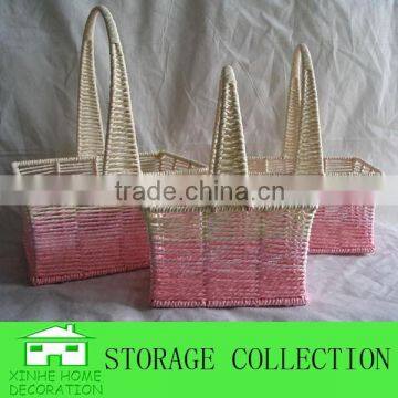 wholesale paper string basket weave