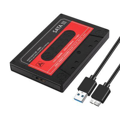 Zhuocun USB 3.0 Portable Hard Drive Box, 2.5-inch Sata Serial Port Mechanical Solid-state Drive Box