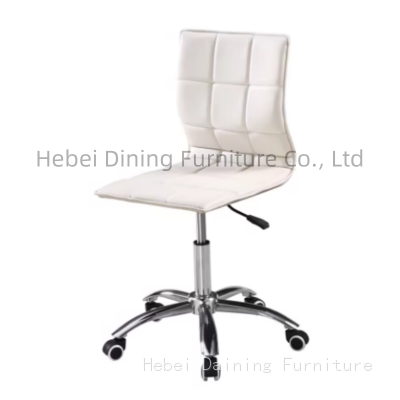 PU Leather Dining Chair With Swivel Wheel DC-U69AF