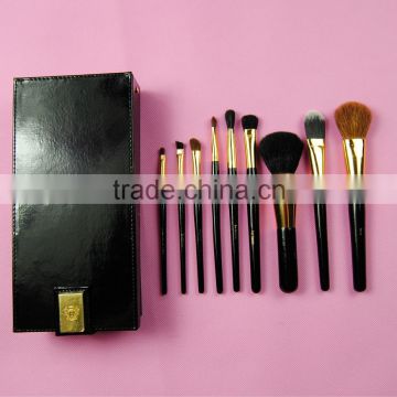 Hot sell 9pcs professional makeup brush set with high quality