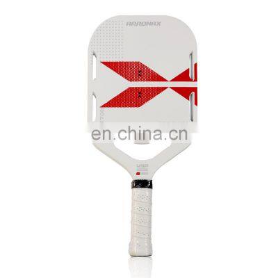 Wholesale 3K 12k 18k  T700 Carbon Fibre Face Aluminum or PP Honeycomb Pickleball Paddle