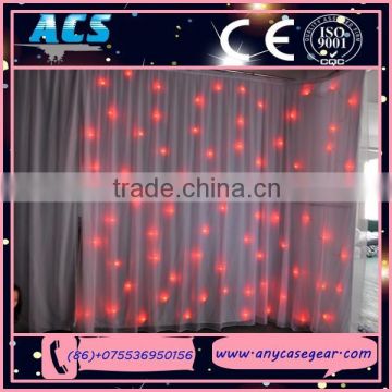 ACS rgb Led Star Curtain, LED RGB Backdrop,led curtains for stage backdrops for sale