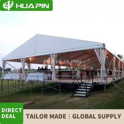 Transparent Tent 100 People Aluminum Frame Transparent Clear Top Event Tent for Outdoor Event