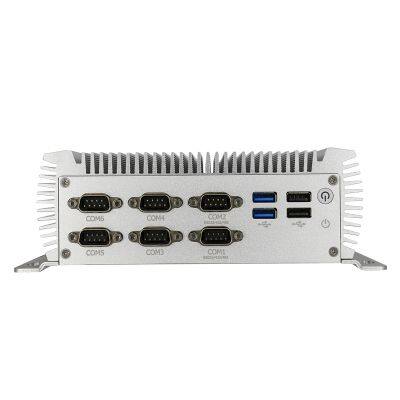 4th Core i5 4278U Mini Computer 6com 8usb DC 12V Dual Lan Fanless Industrial Mini pc X86 photo-4