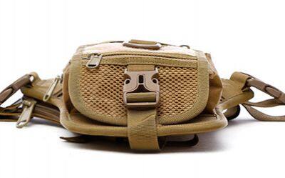 Tactical Molle Belt Waist Bag With Water Bottle Pocket Drop Leg Fanny Pack Hunting Waterproof Bum Thigh Hip Bag photo-3