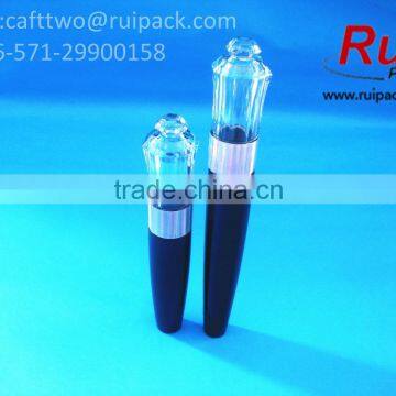 Black Empty Eyeliner Tube With Crown Shaped Cover, Unique Shape Eyeliner Case/container photo-2