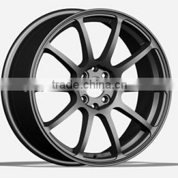 via qualified aluminium alloy wheel 5X120 fit for BMW sport cars good material alloy A356 from ISO factory