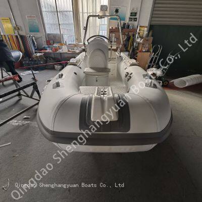 3.9m Yacht Hypalon boat Rib boat Fiberglass assault boat