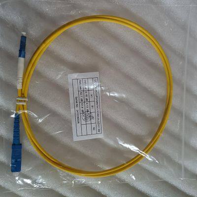 Fiber Patch Cord, SC/UPC-LC/UPC, G657A1, Simplex, 3.0mm, LSZH, 1.5 meter