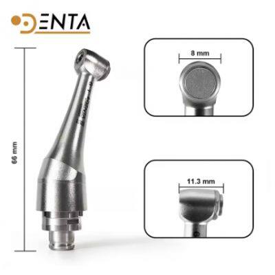 3 keys 6:1 Mini Contra Angle enlager head for root canal endo motor Handpiece 360° Rotating Push Button Fit for Woodpecker