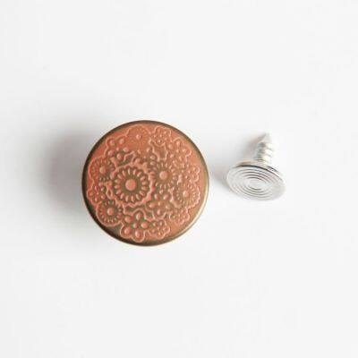 New Style High Quality Classic 17mm Accessories and Rivets Custom logo Denim Metal Tack Jeans Button for Jeans