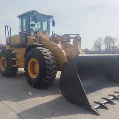 Luzhuang National Standard 50 Loader Cummins Engine, Carrying Capacity of 5 Tons, Unloading Height of 3.5 Meters