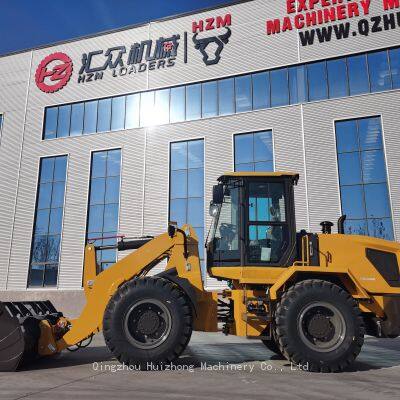 CHINA FAMOUS BRAND NEW DESIGN 3TON HZM930 S280 932 RATED LOAD FRONT WHEEL LOADER
