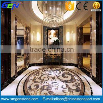 Factory Supply Beautiful Waterjet Marble Mosaic Medallion