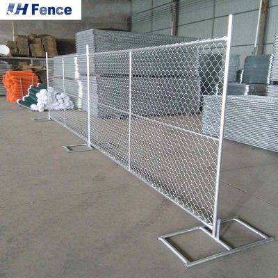 High Quality Galvanized 6X12 Chain Link Temporary Fence Panels for America ECO FRIENDLY photo-4