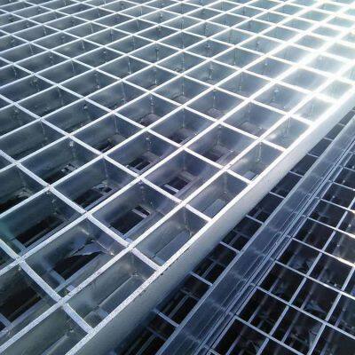 Rejillas de acero al carbono de alta resistencia para pisos industriales y pasillos