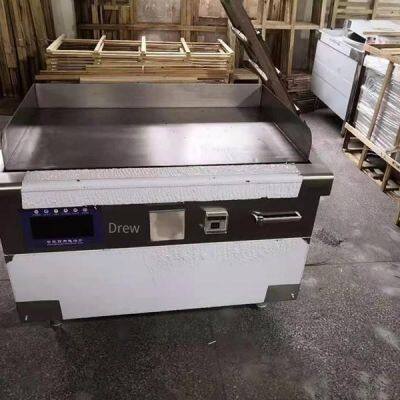Commercial Electric Teppanyaki, Electromagnetic Electric Griddle for Hotels and Restaurants, Vertical Steak Frying Stove photo-2